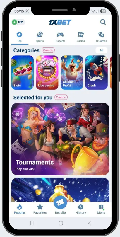 1xBet app